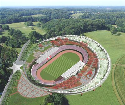 Türkiye'nin İlk 'Ay-Yıldızlı' stadı