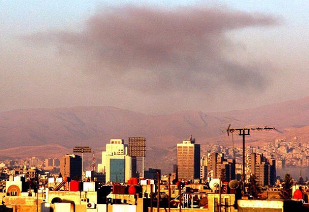 SANA'nın binası vuruldu