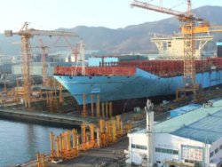 Dünyanın en büyük gemisinin yapılışı VİDEO