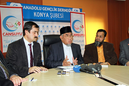 Arakan zulmüne tepki gösterdiler