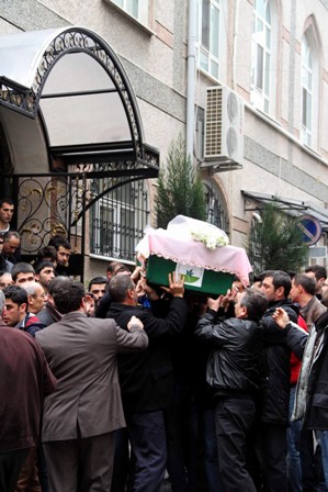 Cenazeye Zekeriye Öz de katıldı