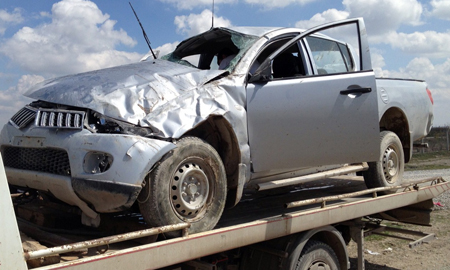 Cihanbeyli'de Trafik Kazası: 1 Yaralı