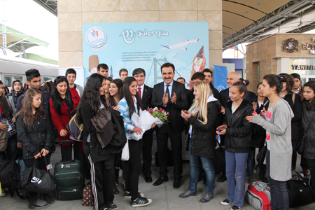 Konya'ya geldiler