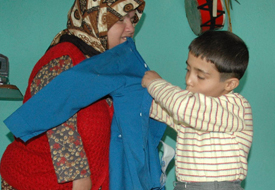 Kalbi delik çocuk evde eğitim istiyor