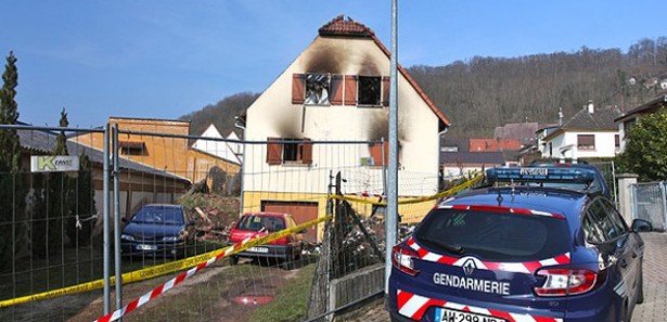 Ailenin imdadına komşuları yetişmiş