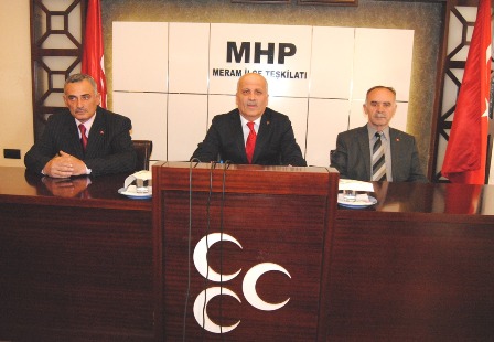 MHP Meram'dan ses verdi: NE MUTLU TÜRKÜM DİYENE!
