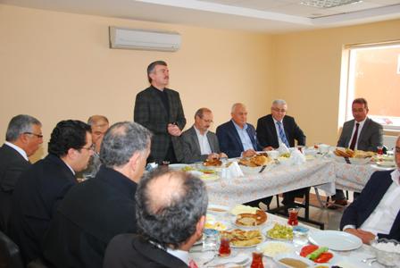 AK Parti İl Teşkilatı Büsan Sanayi’nde işadamlarıyla buluştu