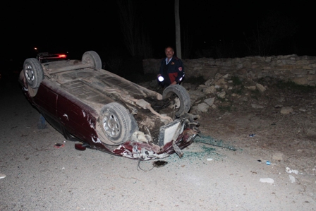 Beyşehir'de kaza: 2 yaralı