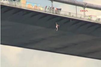 FSM'deki intihar girişiminde mucize kurtuluş TIKLA İZLE