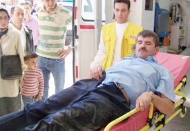 Tezgahına çarptı diye şoförü bıçakladı