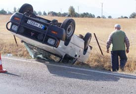 Beyşehir'de trafik kazası: 5 yaralı