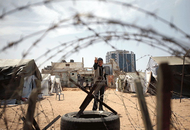 Sembolik 'Negev Çöl Hapishanesi' kuruldu