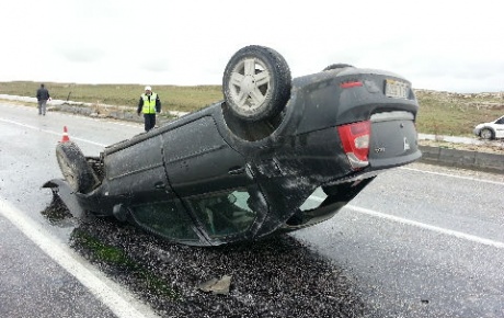Konya'da Trafik Kazası: 1 Yaralı