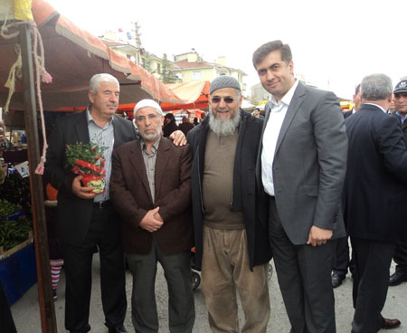 Başkan Kalaycı'dan esnaf ziyareti