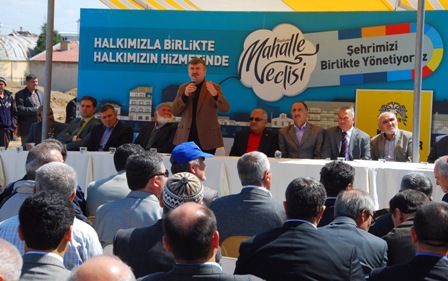 Akyürek projeleri anlattı