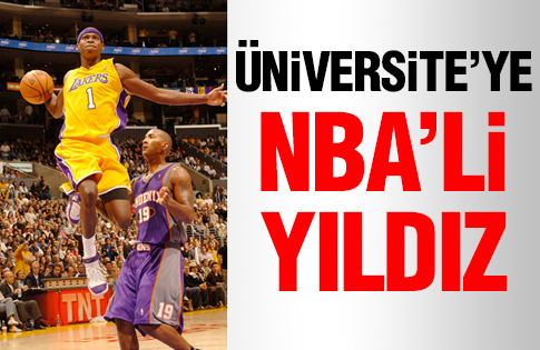 Üniversite'ye NBA'li yıldız