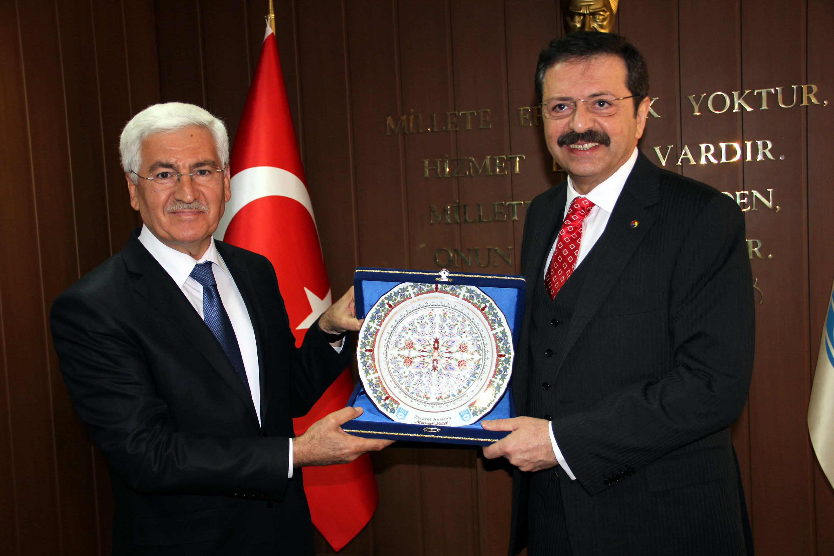TOBB Başkanı Hisarcıklıoğlu, Karaman'da