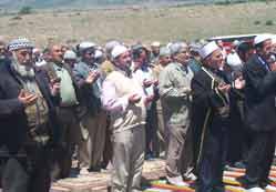 Doğanbey'de yağmur duası yapıldı