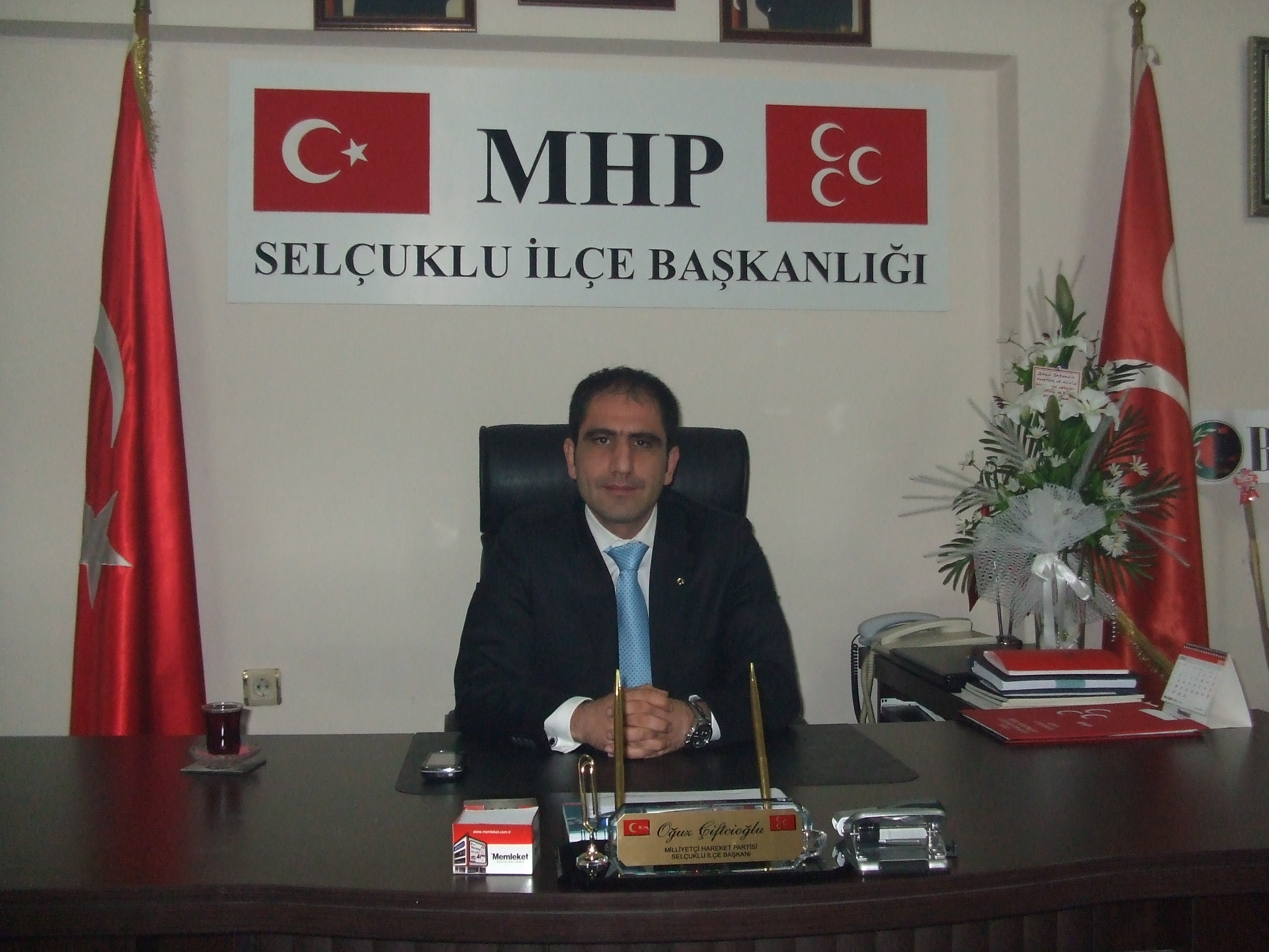 MHP Selçuklu’dan Emniyet teşkilatına ziyaret