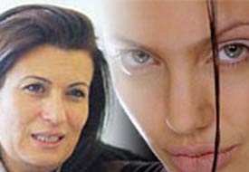 Angelina Jolie akıllı olsun akıllı!