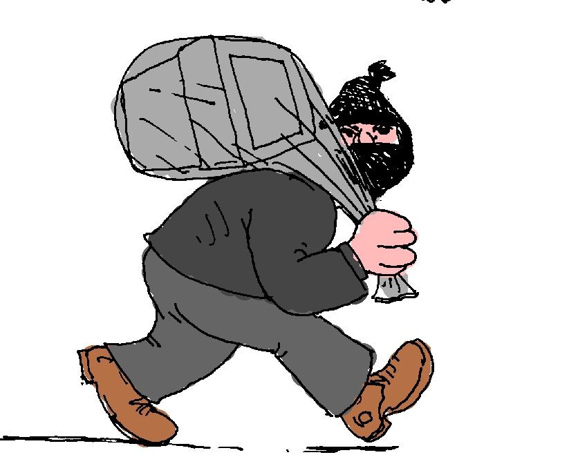 Hırsızlık zanlısı yakalandı