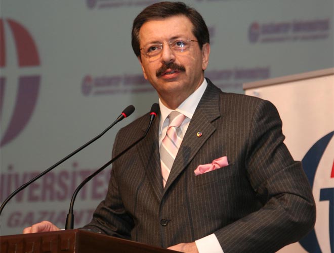 Karapınar Ticaret ve Sanayi Odası'ndan Rıfat Hisarcıklıoğlu'na destek