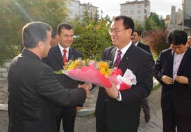 Kore heyeti Ereğli'ye geldi