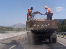 Bostandere’de menfez çalışması