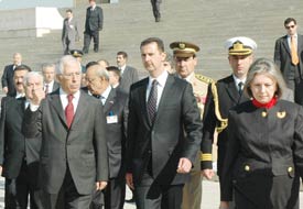 Suriye devlet başkanı Esad Türkiye'de