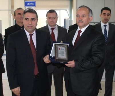 Beyşehir Vergi Dairesi ödüllendirildi