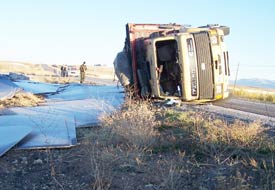 Beyşehir'de trafik kazası