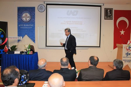 KTO-Karatay Üniversitesi’nde “Lojistik sektörü” konferansı