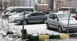 Hadim'de Kar Yağışı