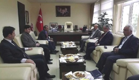 AK Partili Tüfekçi’den Kaymakam Sonel’e ziyaret