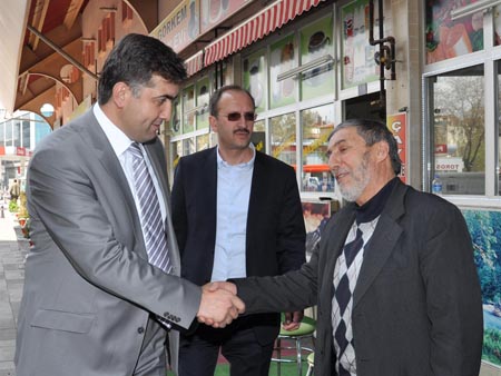 Esnaf ziyaretleri devam ediyor