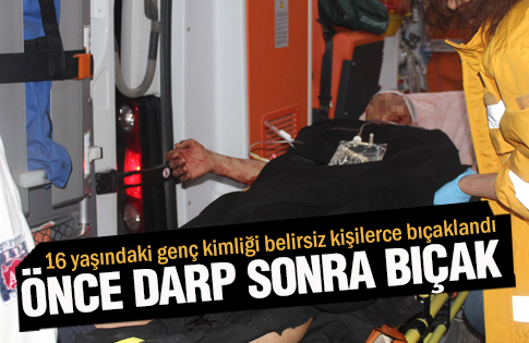 16 yerinden bıçaklanan çocuğun zanlısını kan izi ele verdi