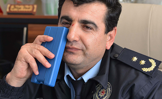 Manisa'da Polis Müdürüne Saldırı