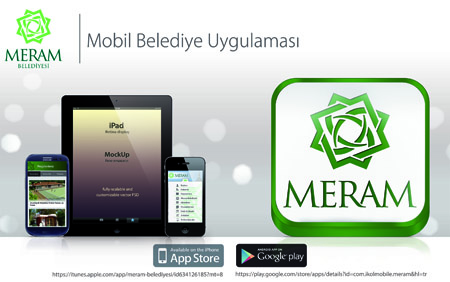 Meram Belediyesi'nden mobil uygulama