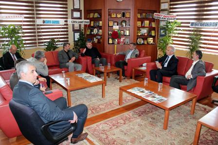 Konya Büyükşehir Belediye Başkanı Akyürek'ten Müsiad'a Ziyaret