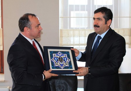 Arnavutluk Büyükelçisi Muçaj’dan, Vali Doğan’a ziyaret
