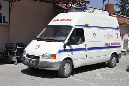 Akşehir Devlet Hastanesi’ne yeni ambulans