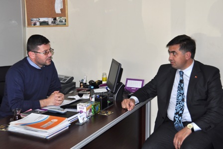 Kalaycı’dan Larende esnafına ziyaret