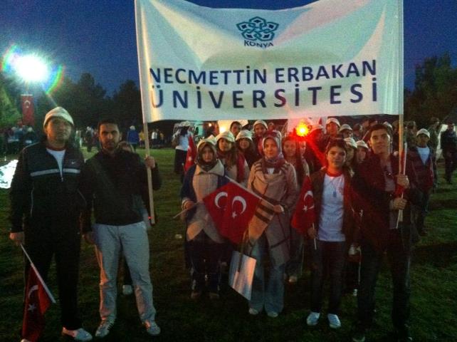 NEÜ, 57. Alay Yürüyüşü'ne katıldı