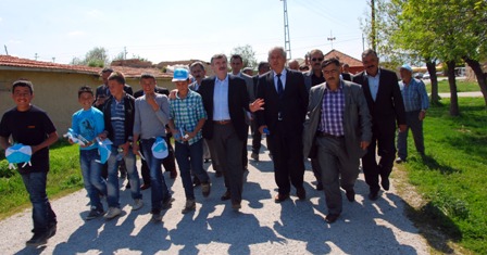 Konya güller şehri haline geldi