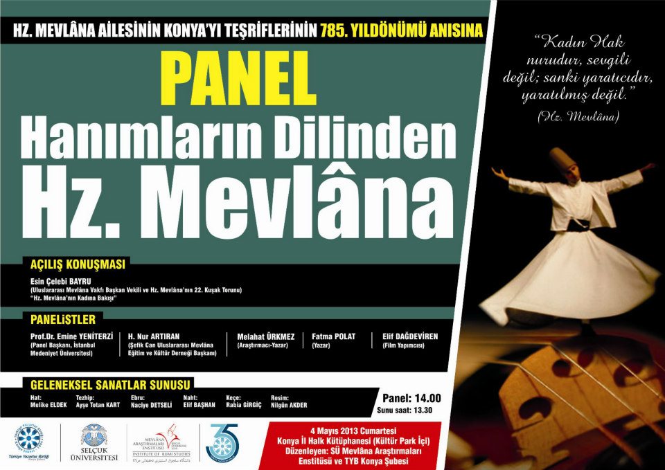 Mevlana’yı hanımlar anlatacak