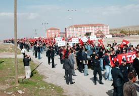 Kadınhanı’ndan teröre lanet yağdı