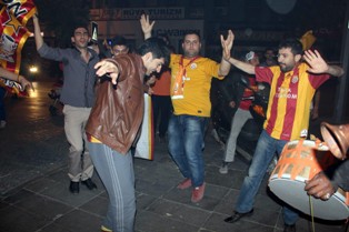 Konya'da şampiyonluk kutlamaları