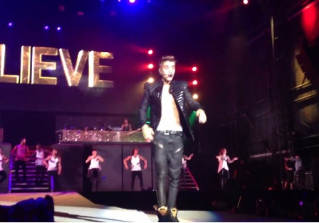 Justin Bieber ezilmekten kıl payı kurtuldu