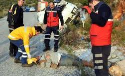 Bodrum'da Trafik Kazası: 1 Ölü, 1 Yaralı