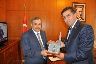 Kalaycı'dan Bakan Eroğlu'na ziyaret